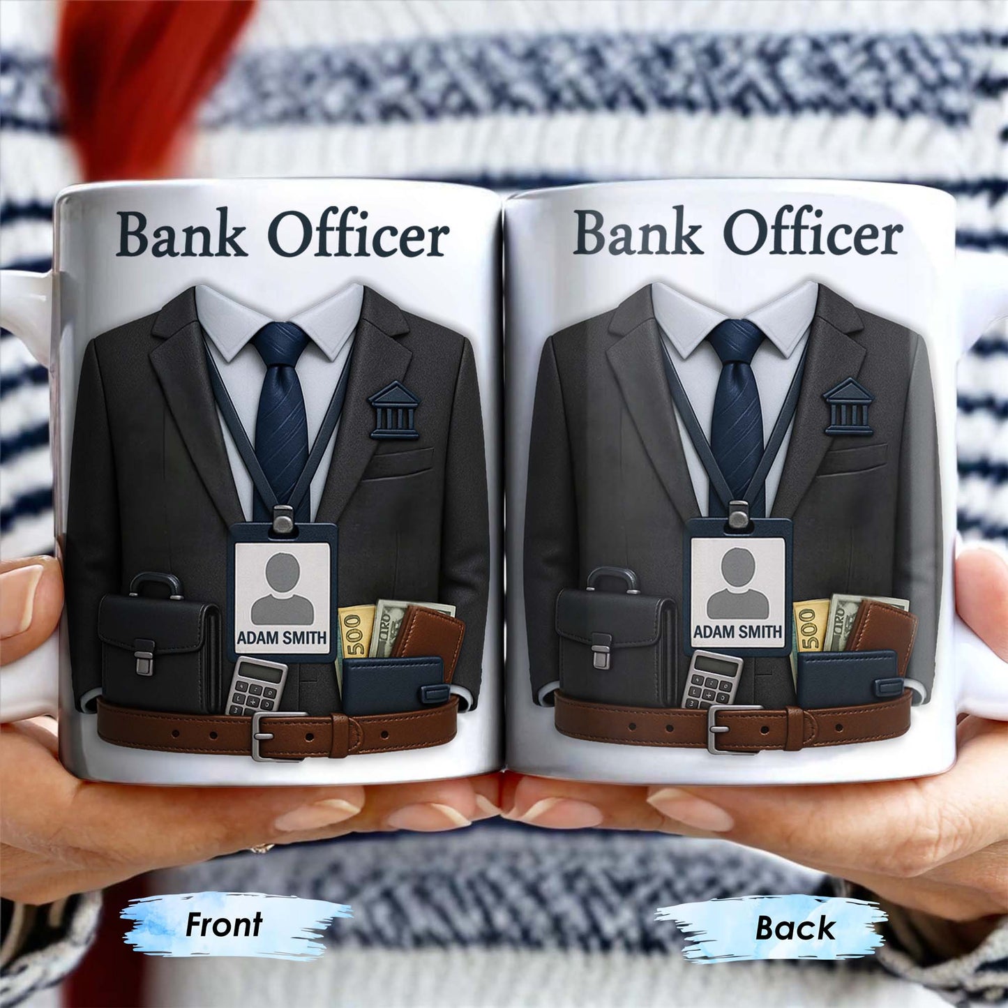 Celebrate Your Profession, Bank Officer Inspired Design