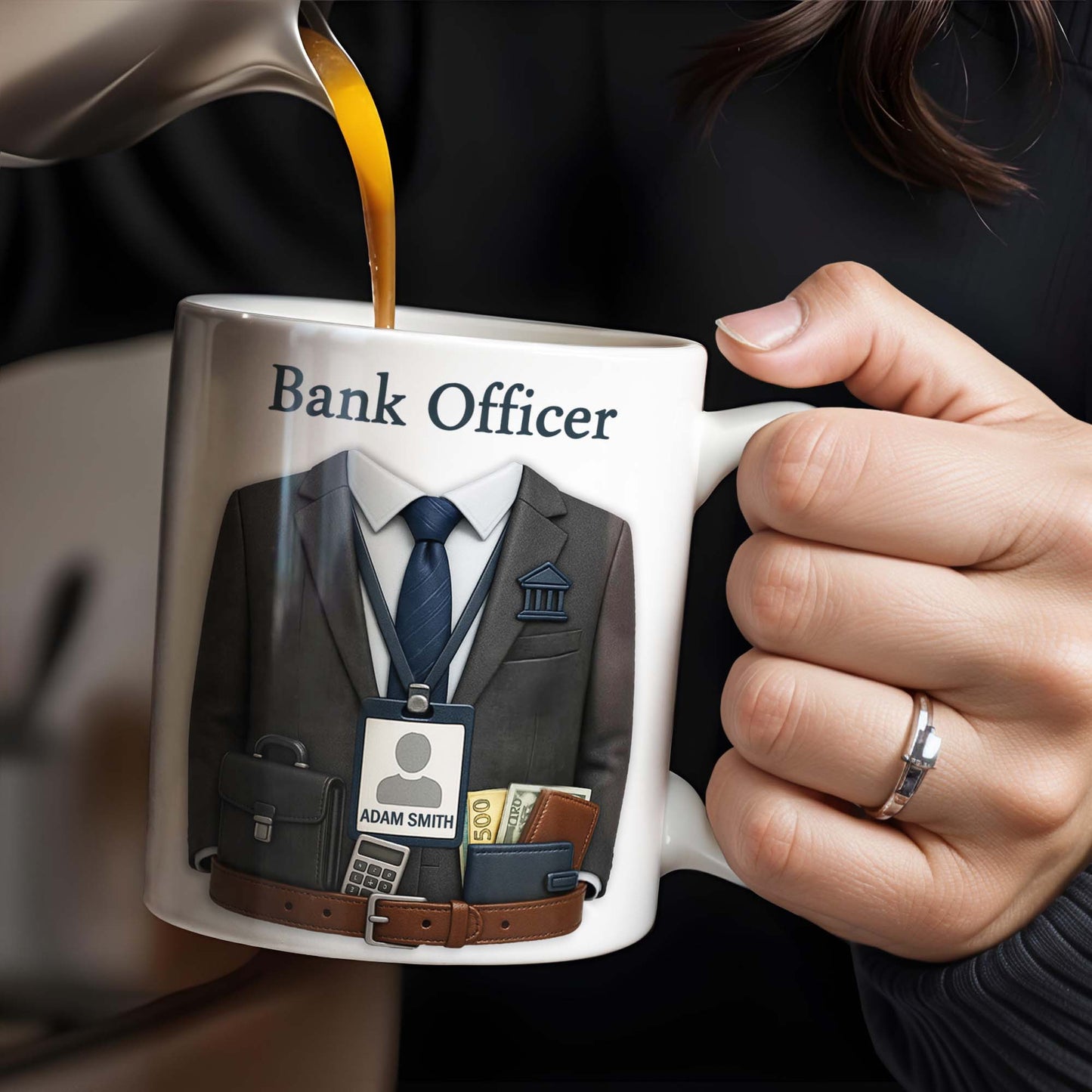 Celebrate Your Profession, Bank Officer Inspired Design