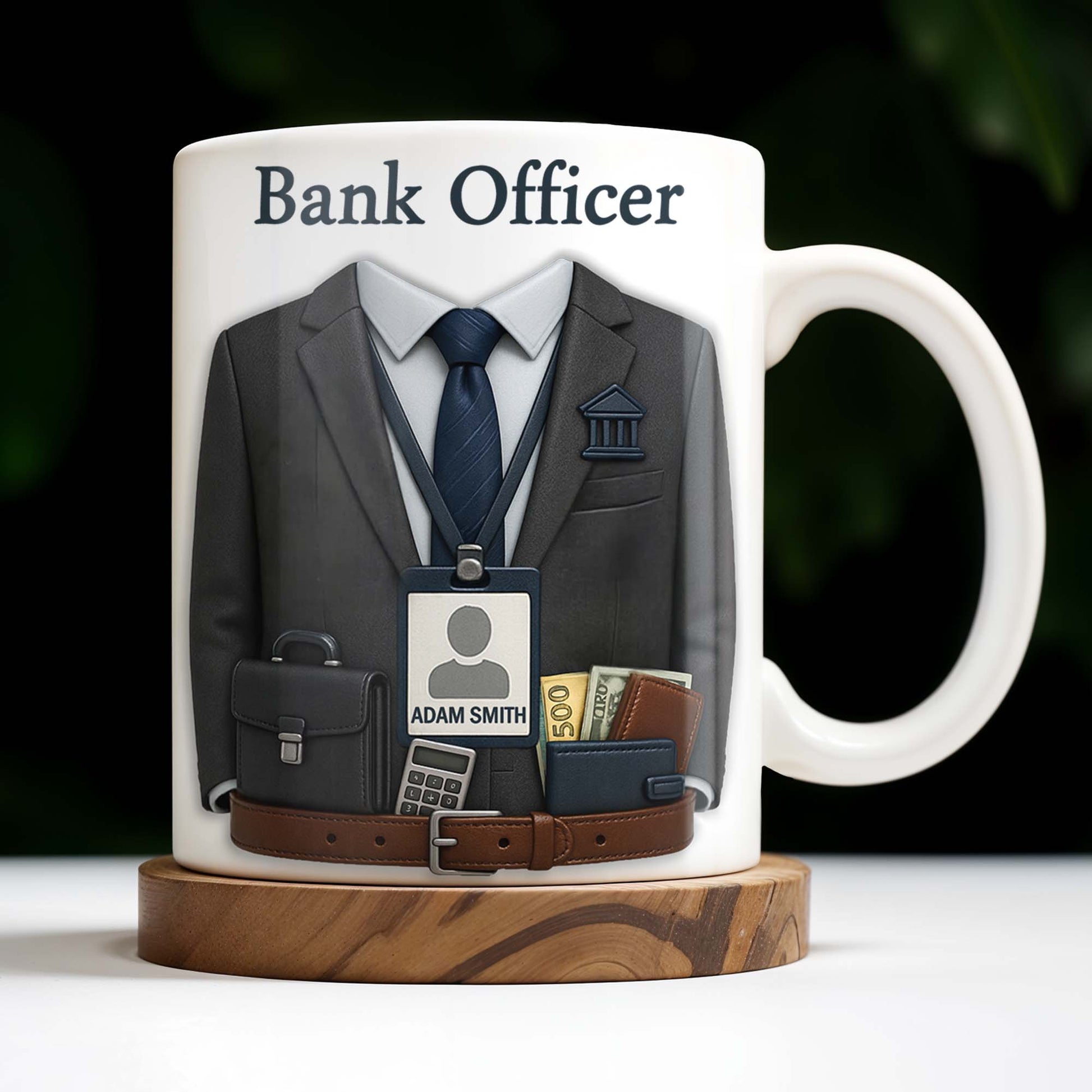 Celebrate Your Profession, Bank Officer Inspired Design