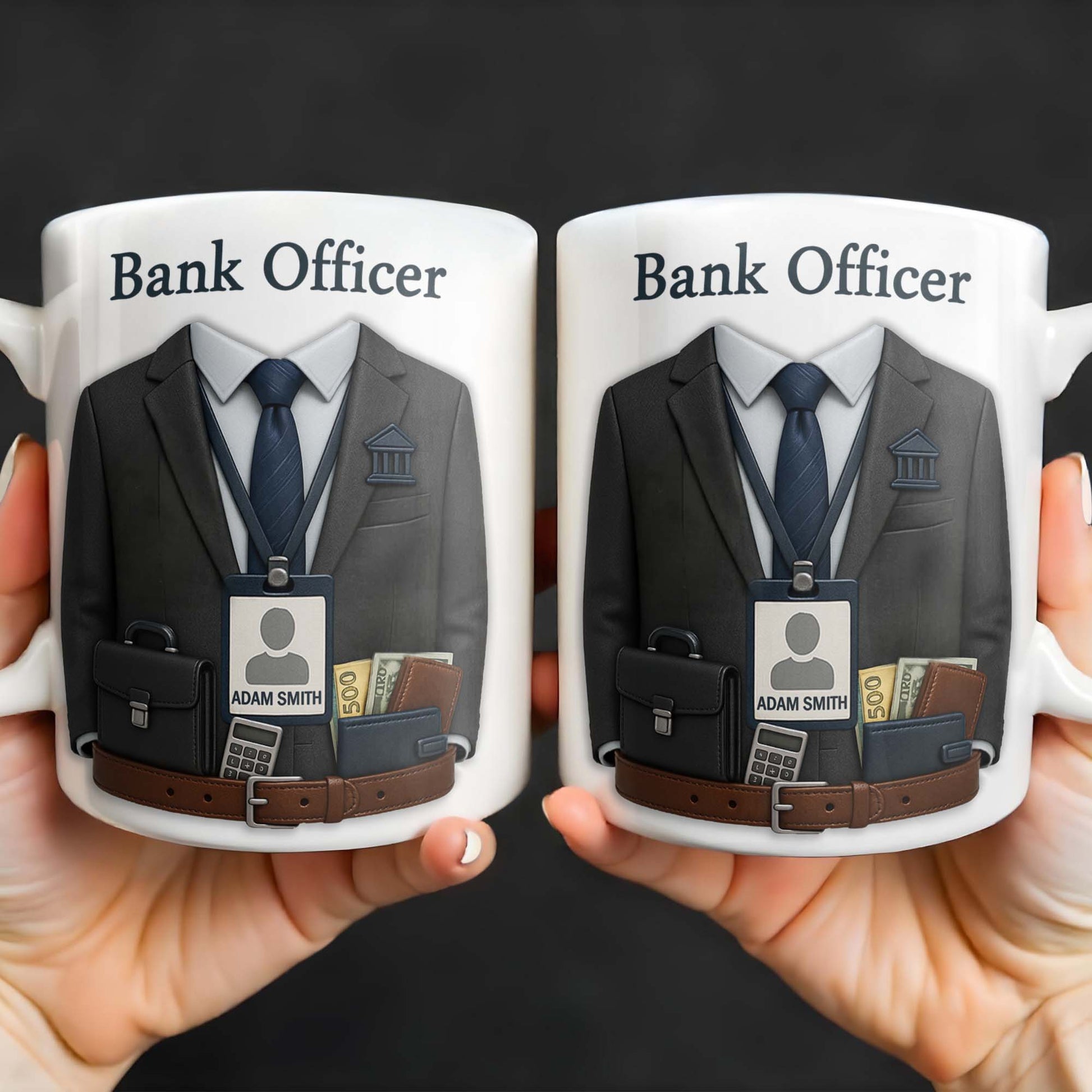 Celebrate Your Profession, Bank Officer Inspired Design
