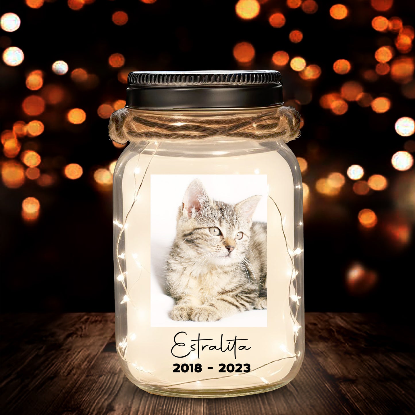 Eres Mi Hola Favorito Y Mi Adiós Más Difícil - Personalized Custom Mason Jar Light - PET004_JARL