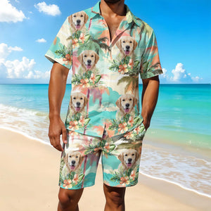 Celebrate Summer With Floral And Dog Design