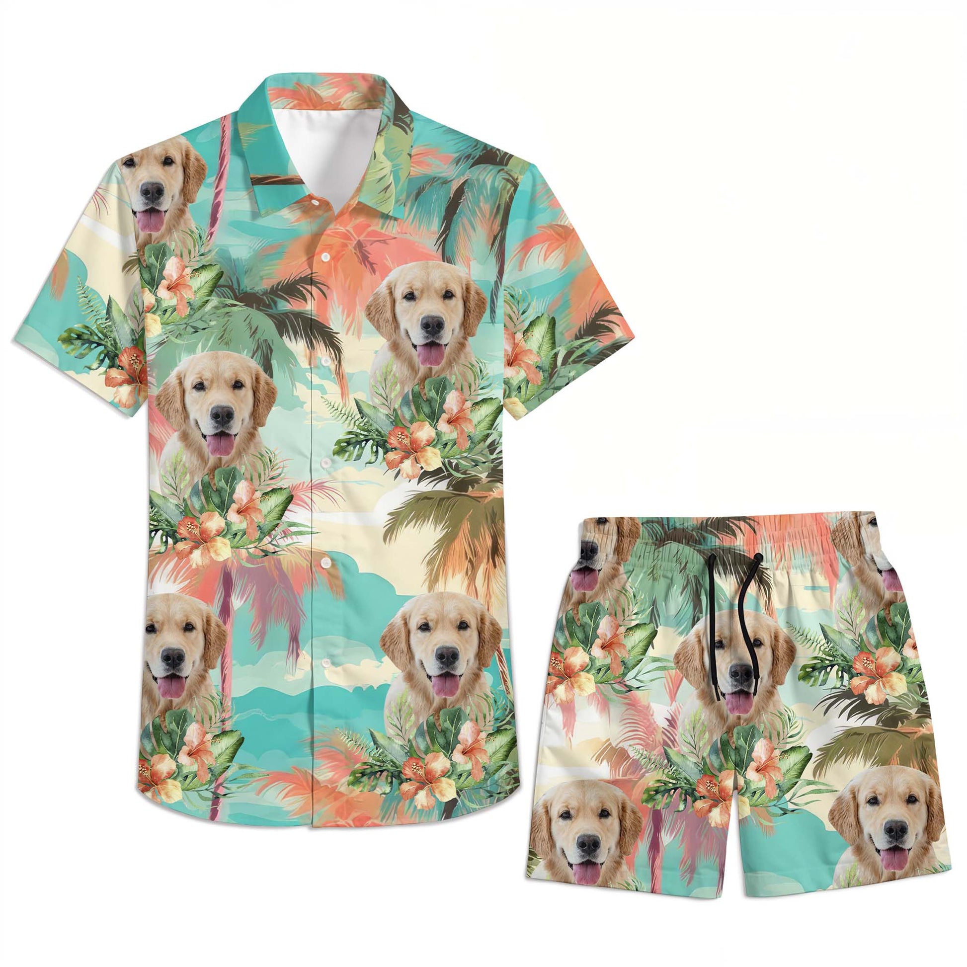 Celebrate Summer With Floral And Dog Design