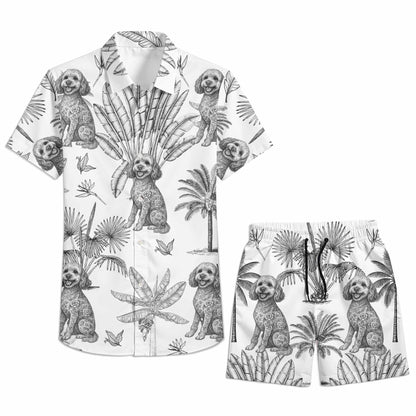 Embrace The Tropical Vibes With Dogs And Palms Beach Set
