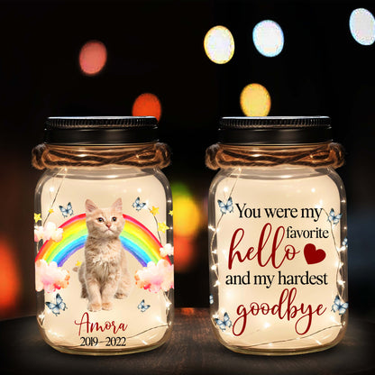 Always On My Mind Forever In My Heart - Personalized Custom Mason Jar Light - PET014_JARL