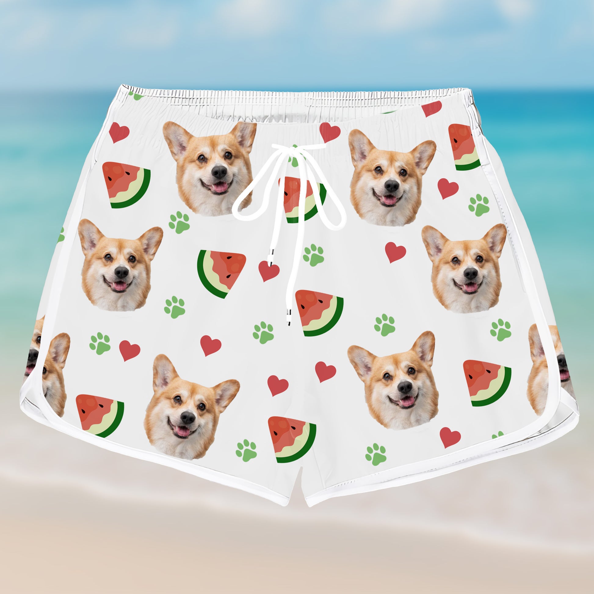 Celebrate Summer, Dog And Watermelon Design