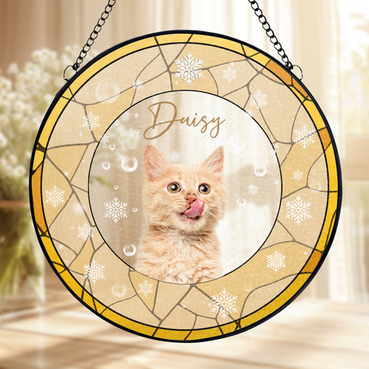 Celebrate Shining Moments With Our Custom Suncatcher - Personalized Custom Window Hanging Suncatcher - PET025_RSUN