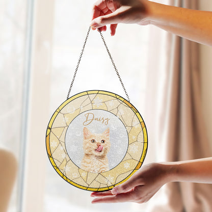 Celebrate Shining Moments With Our Custom Suncatcher - Personalized Custom Window Hanging Suncatcher - PET025_RSUN