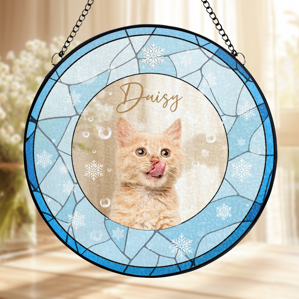 Celebrate Shining Moments With Our Custom Suncatcher - Personalized Custom Window Hanging Suncatcher - PET025_RSUN