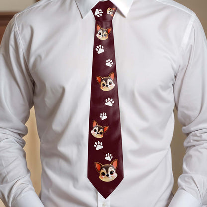 Paws And Love Forever Design Tie