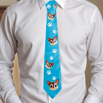 Paws And Love Forever Design Tie