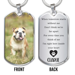 Heartfelt Sentiment For Dog Lovers With Paw Print
