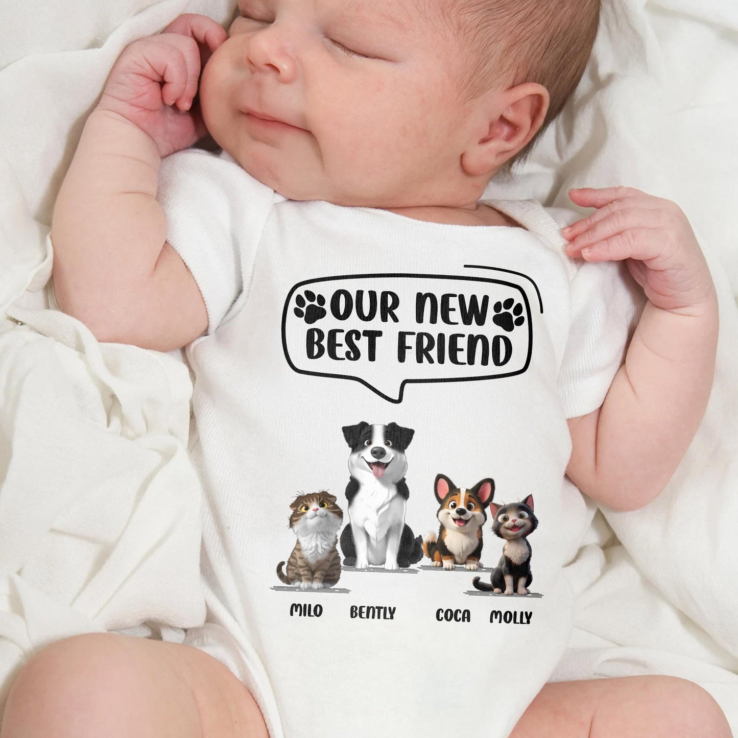 Our New Best Friend, Dogs and Speech Bubble