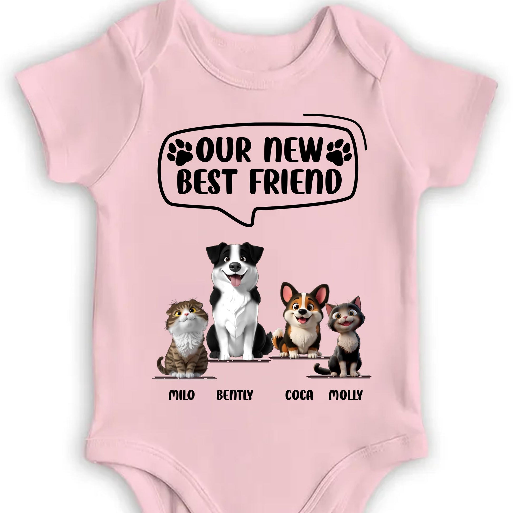 Our New Best Friend, Dogs and Speech Bubble