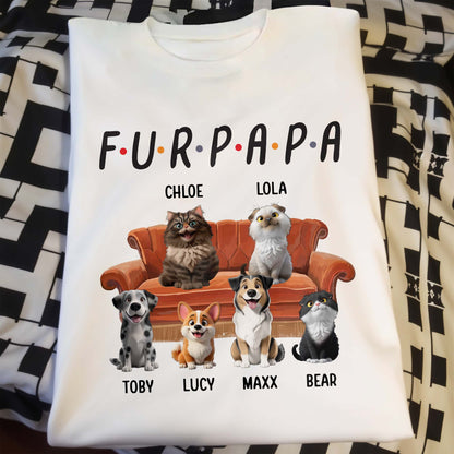 Fur Papa With Dogs and Cats
