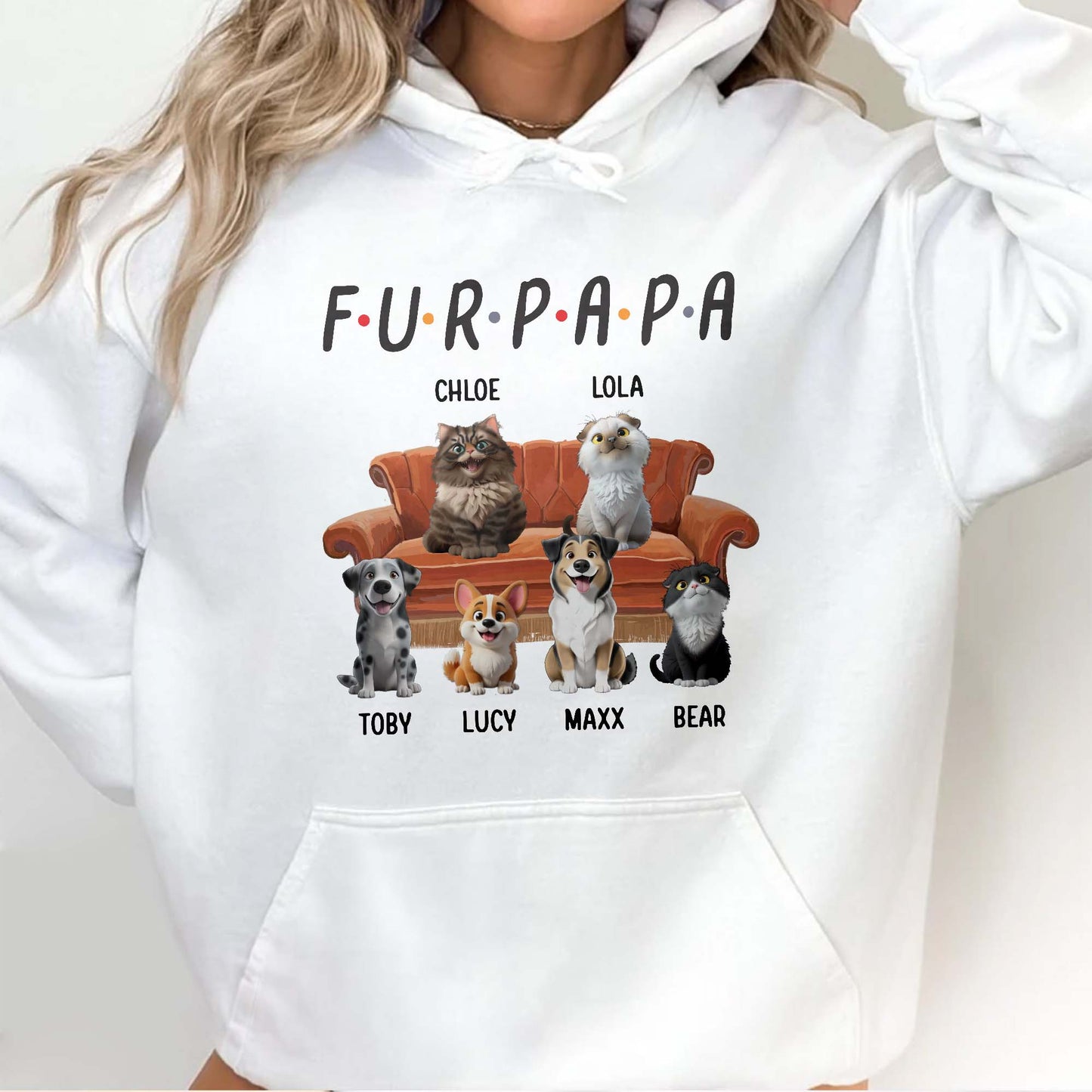 Fur Papa With Dogs and Cats