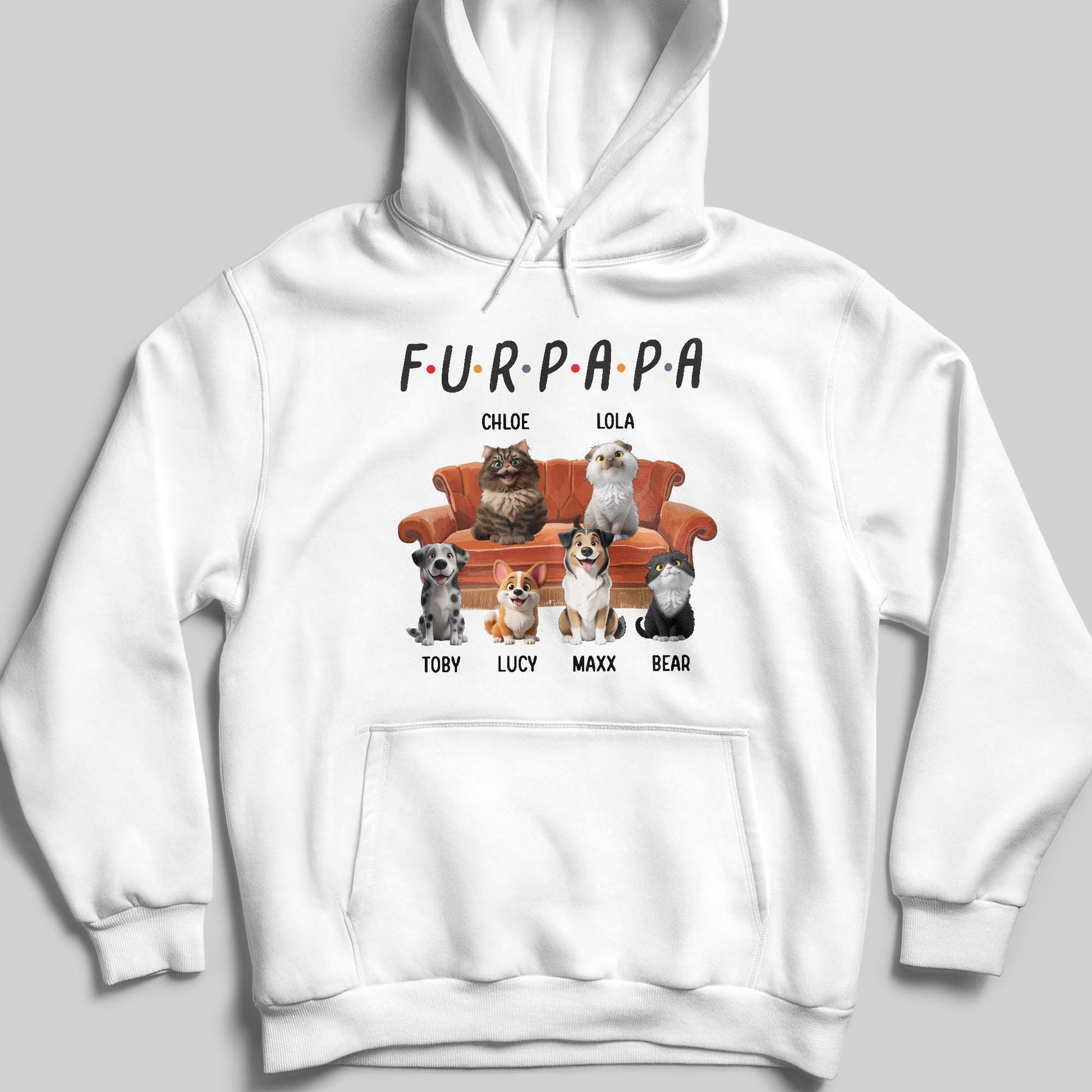 Fur Papa With Dogs and Cats