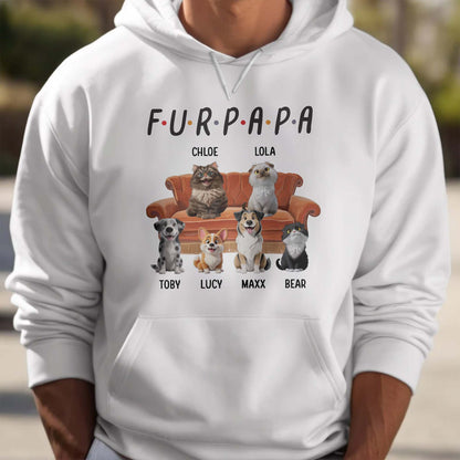 Fur Papa With Dogs and Cats