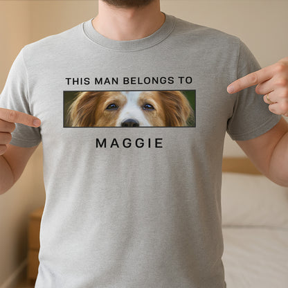 This Man Belongs To Maggie Custom Shirt