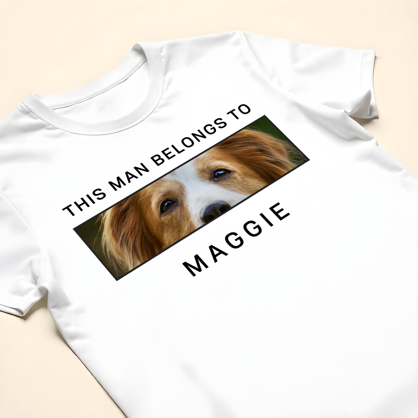This Man Belongs To Maggie Custom Shirt