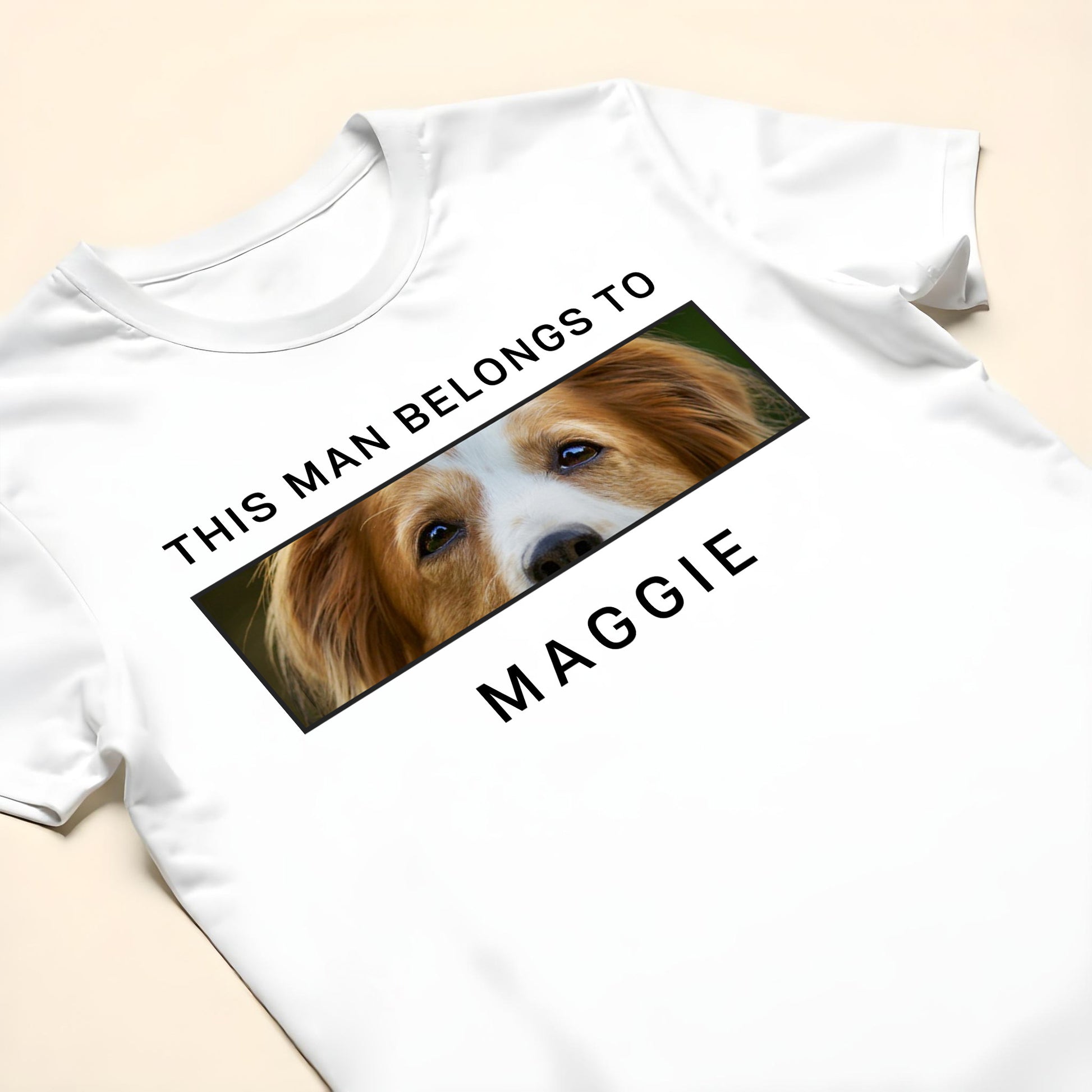This Man Belongs To Maggie Custom Shirt