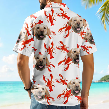 Celebrate Summer, Playful Lobster And Dog Themed