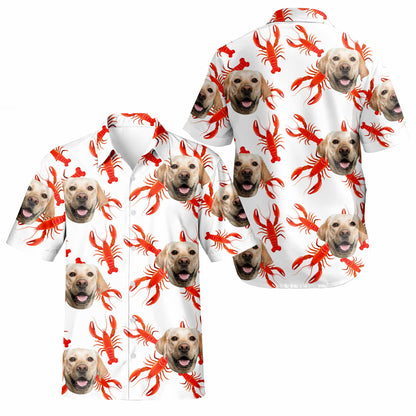 Celebrate Summer, Playful Lobster And Dog Themed