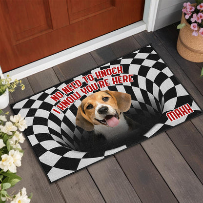 No Need To Knock I Know You're Here, Dog Design