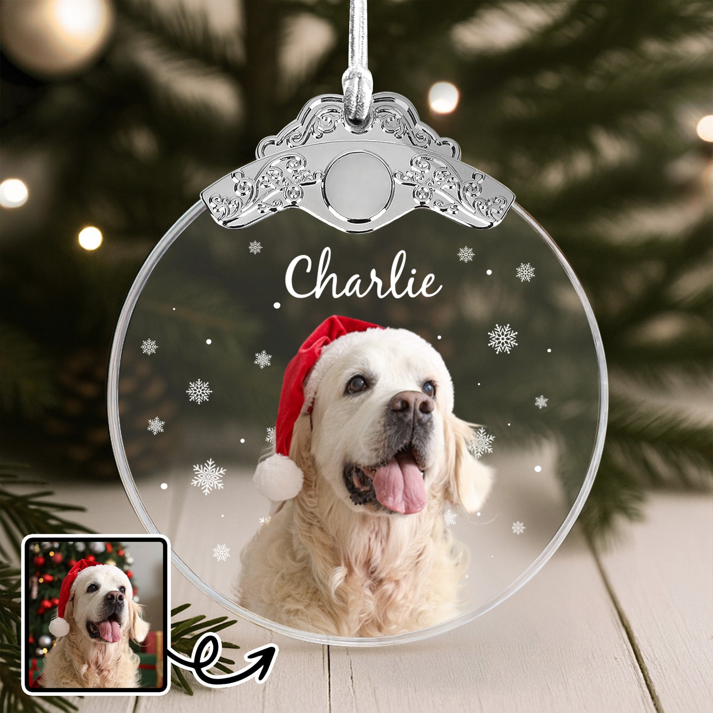 Celebrate Your Furry Friend With This Joyful Dog Ornament