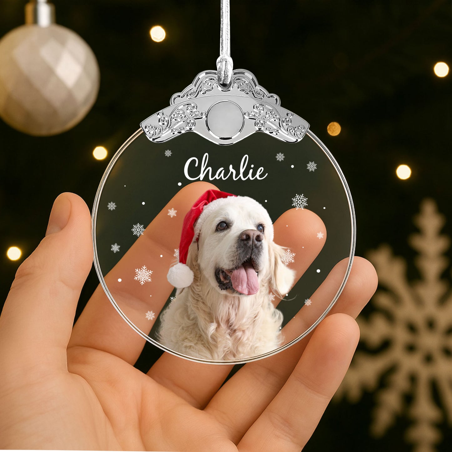 Celebrate Your Furry Friend With This Joyful Dog Ornament