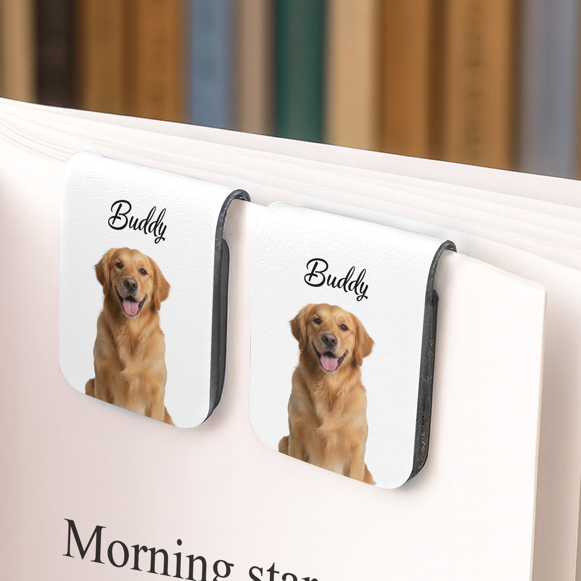 Buddy Dog Personalized Bookmark
