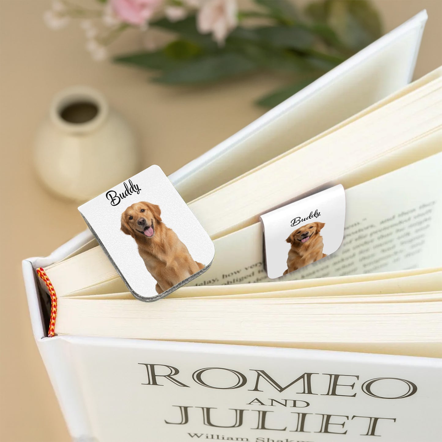 Buddy Dog Personalized Bookmark