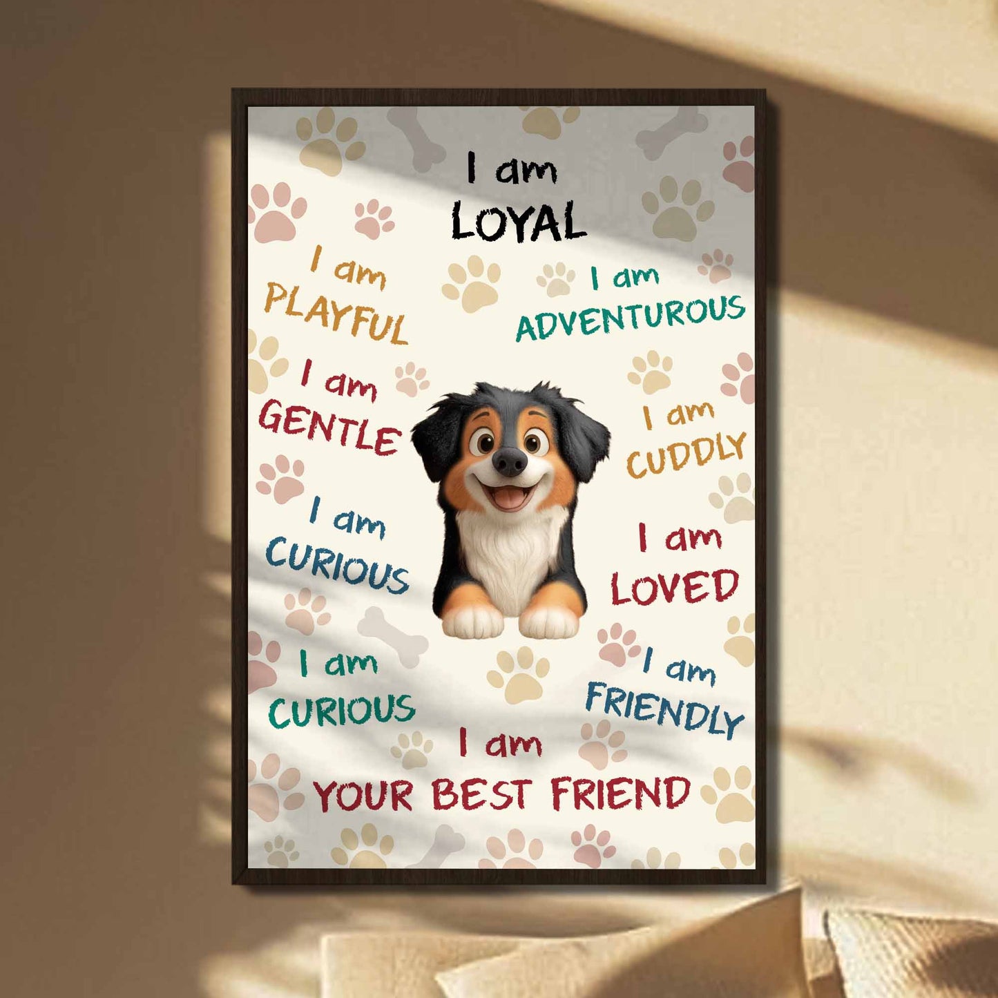 I Am Your Best Friend, Loyal Gentle Friendly Dog