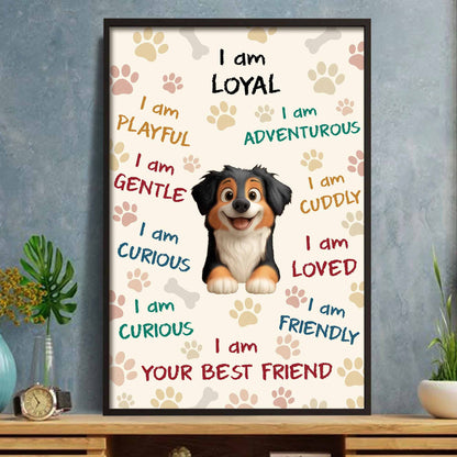 I Am Your Best Friend, Loyal Gentle Friendly Dog