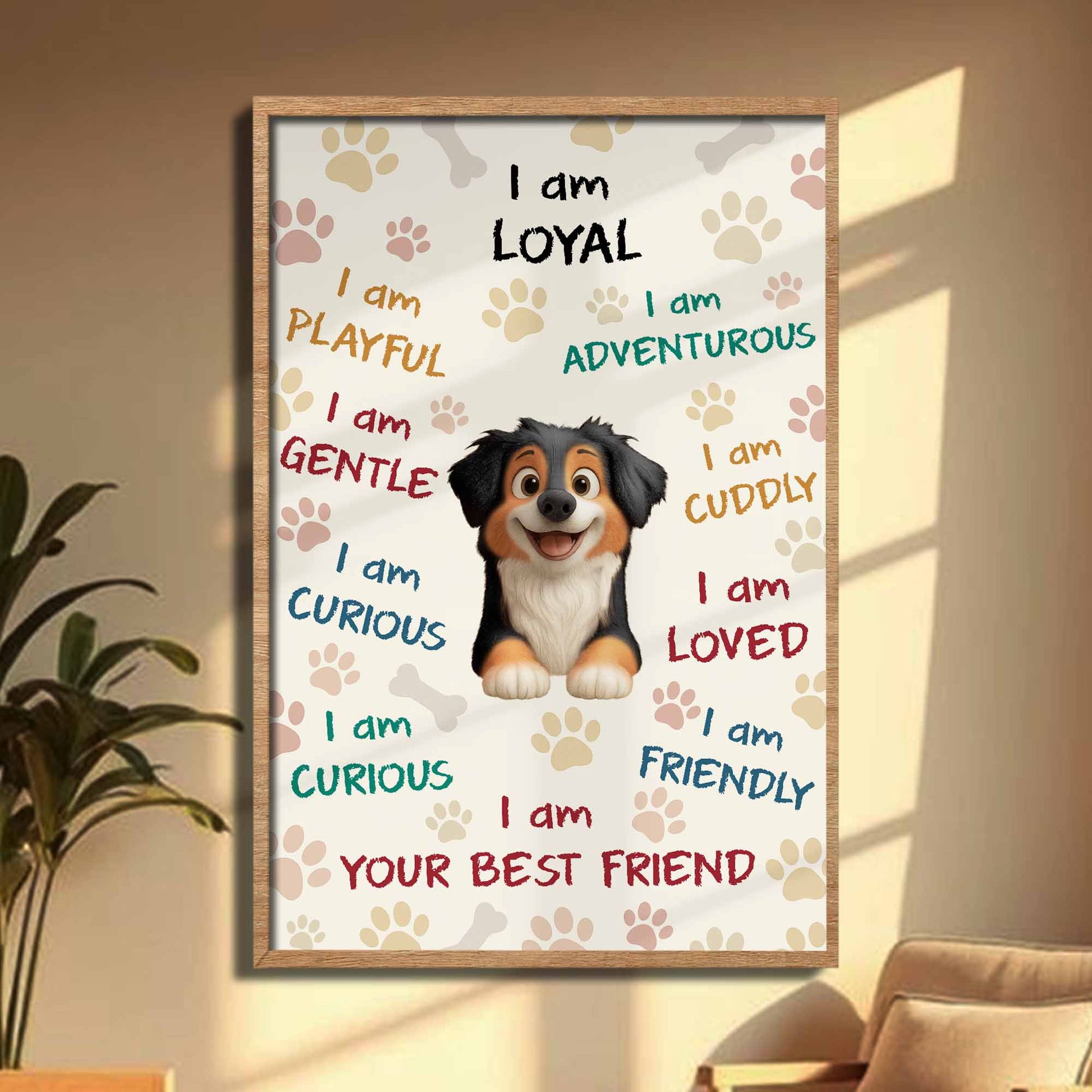 I Am Your Best Friend, Loyal Gentle Friendly Dog