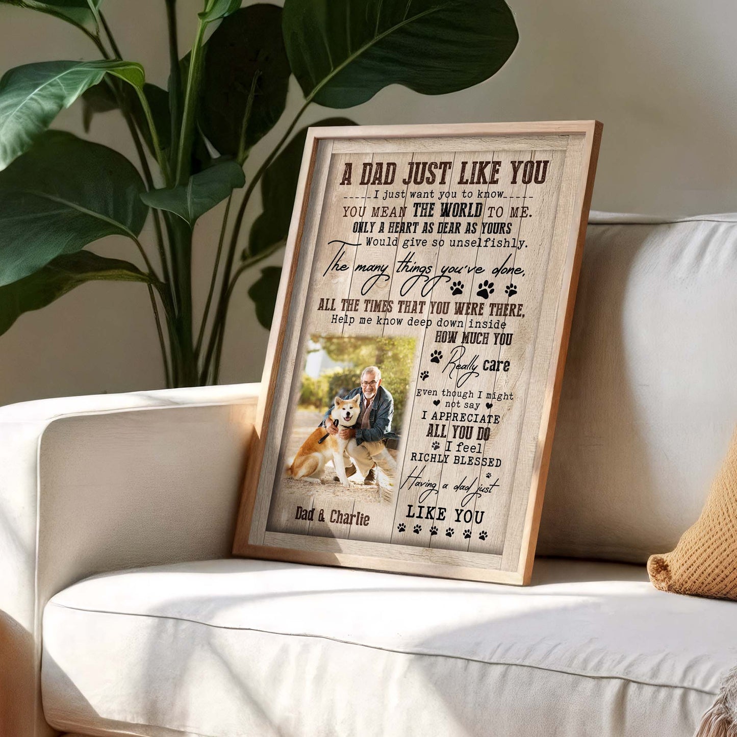 A Dad Just Like You, Blessings and Appreciation