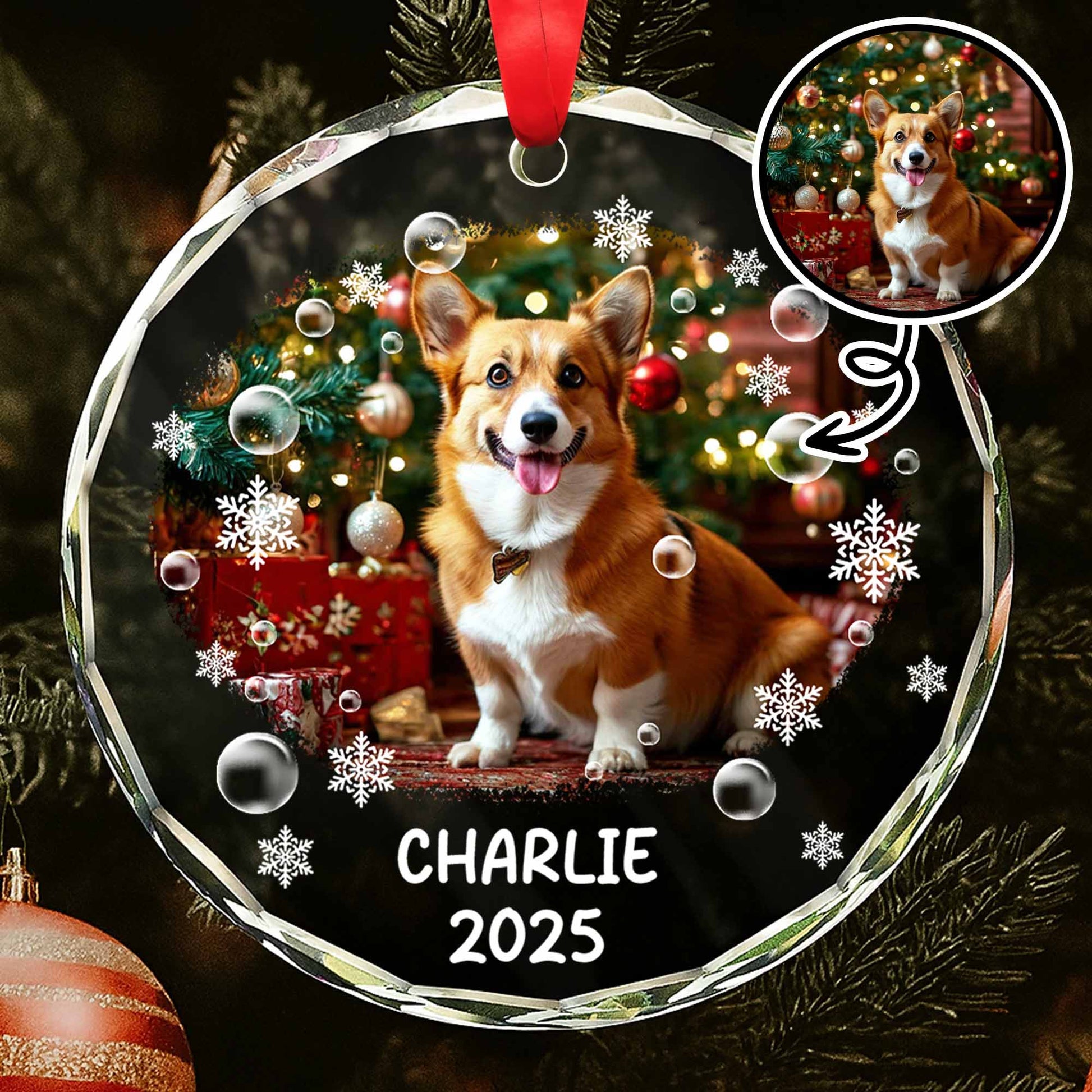 Celebrate Your Furry Friend's Spirit, Dog And Christmas Ornaments