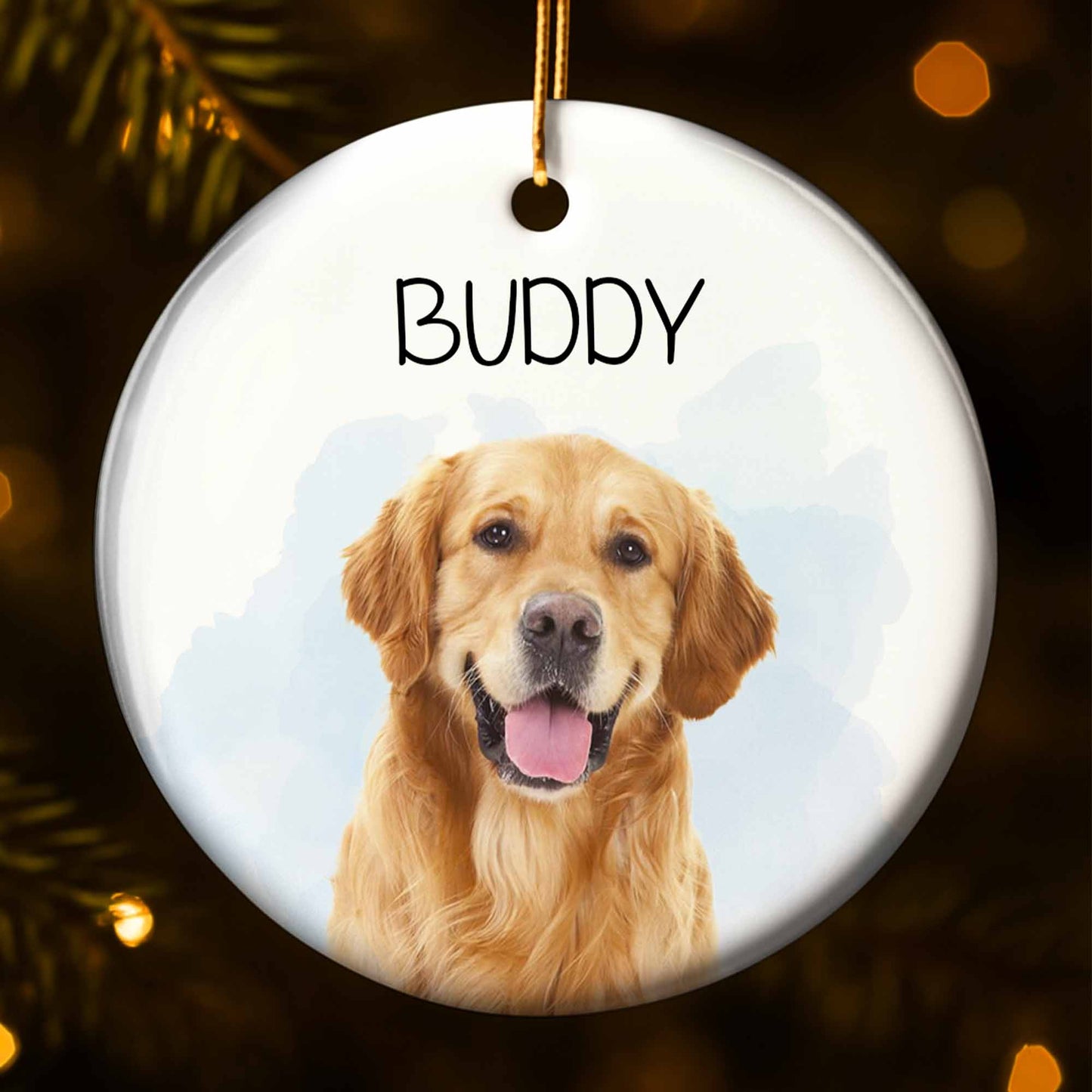 Buddy Golden Retriever Ornament