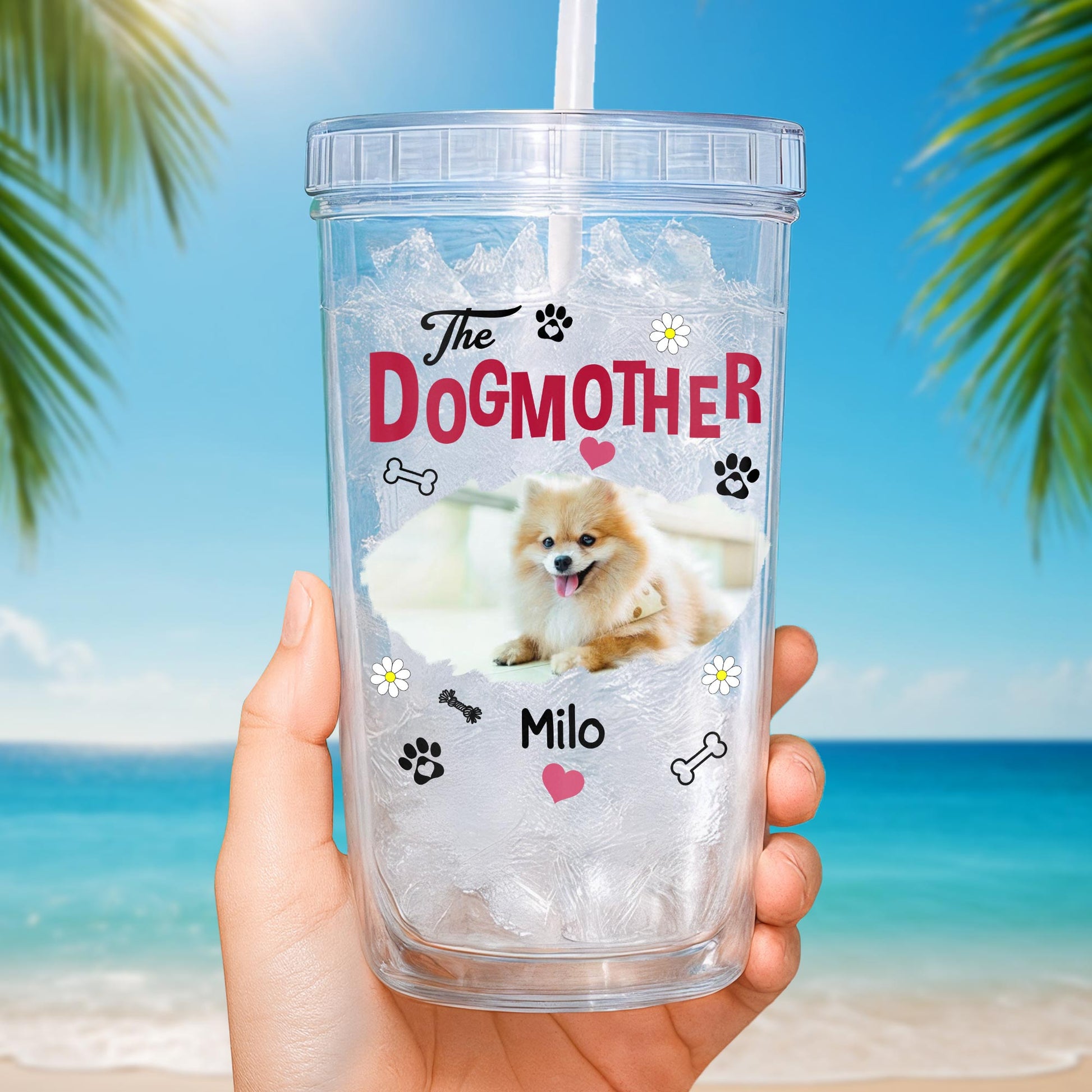 The Dogmother With Dog, Paws, And Bones