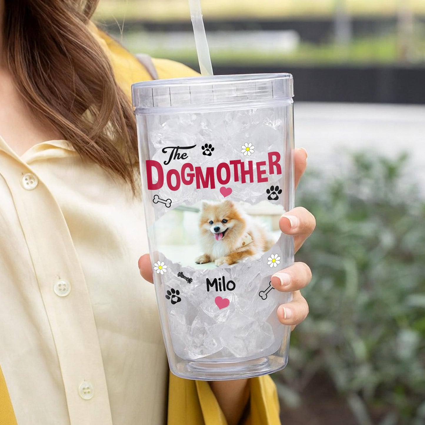 The Dogmother With Dog, Paws, And Bones