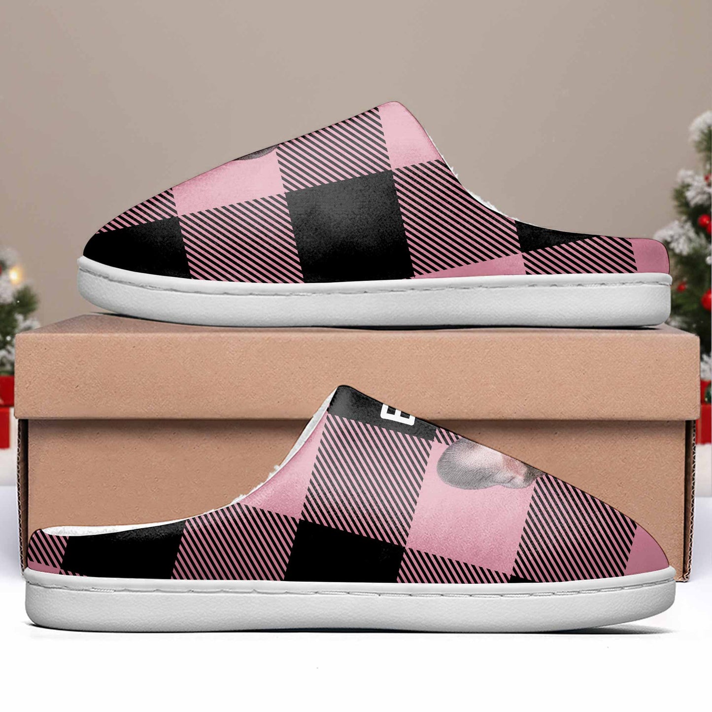 Customizable Pet Lover Slippers With Loyal Dog