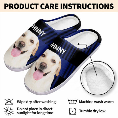 Customizable Pet Lover Slippers With Loyal Dog