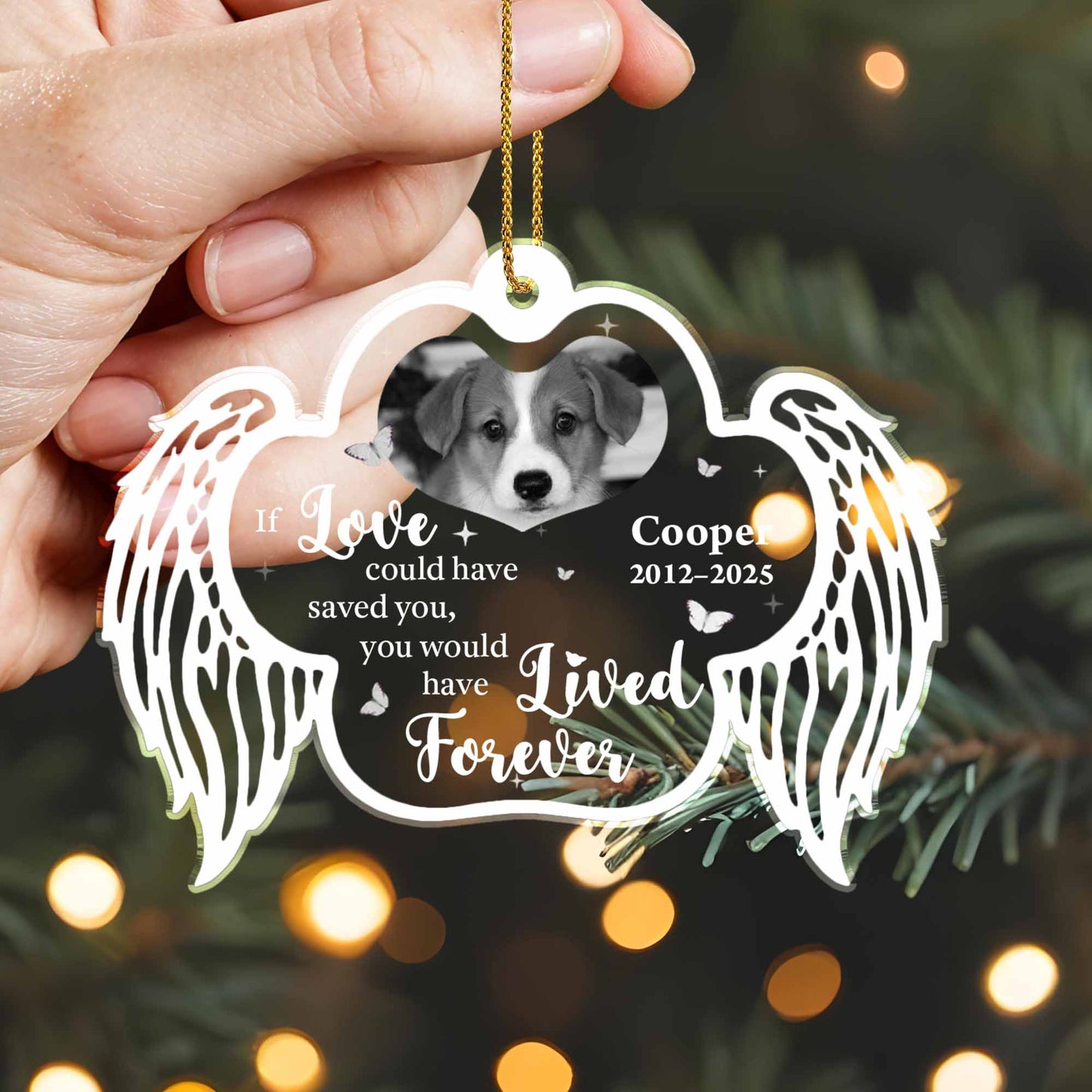 If Love Could Have Saved You, Memorial Angel Wings