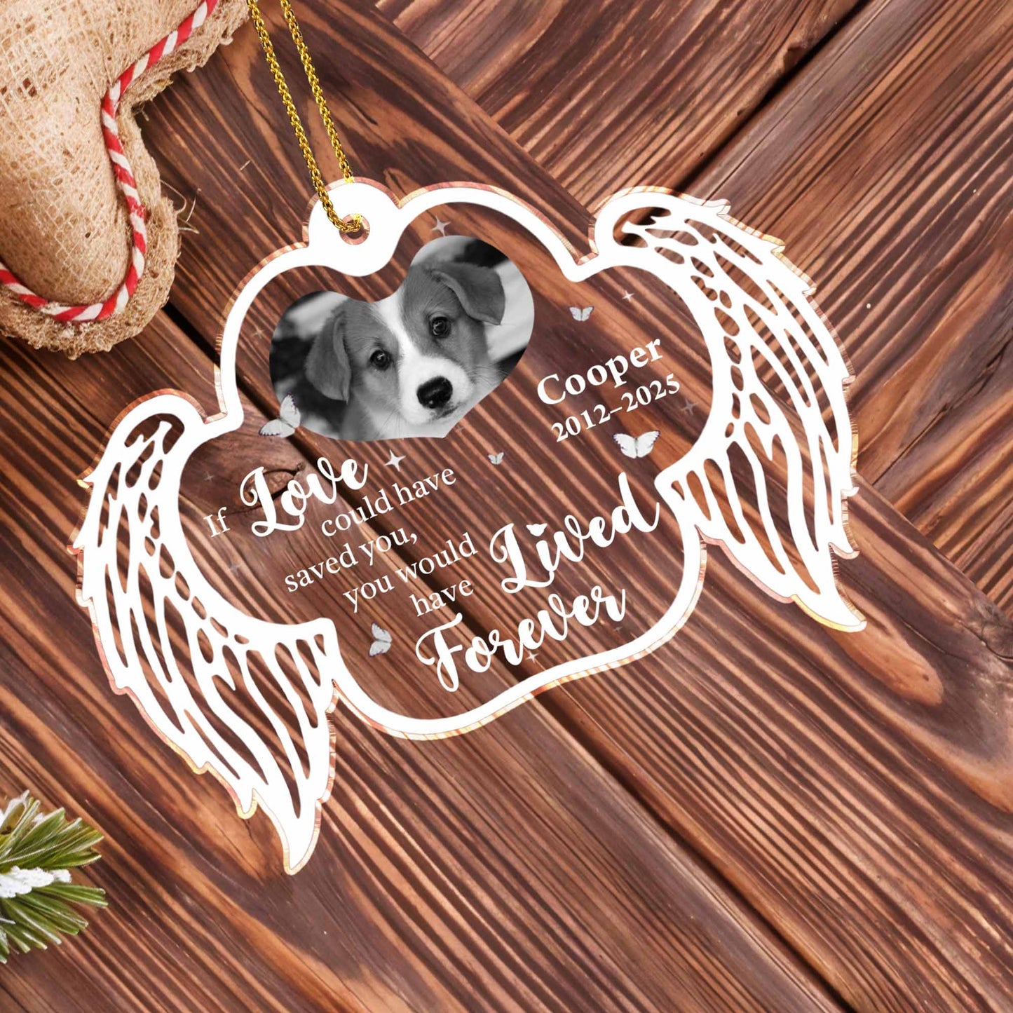 If Love Could Have Saved You, Memorial Angel Wings