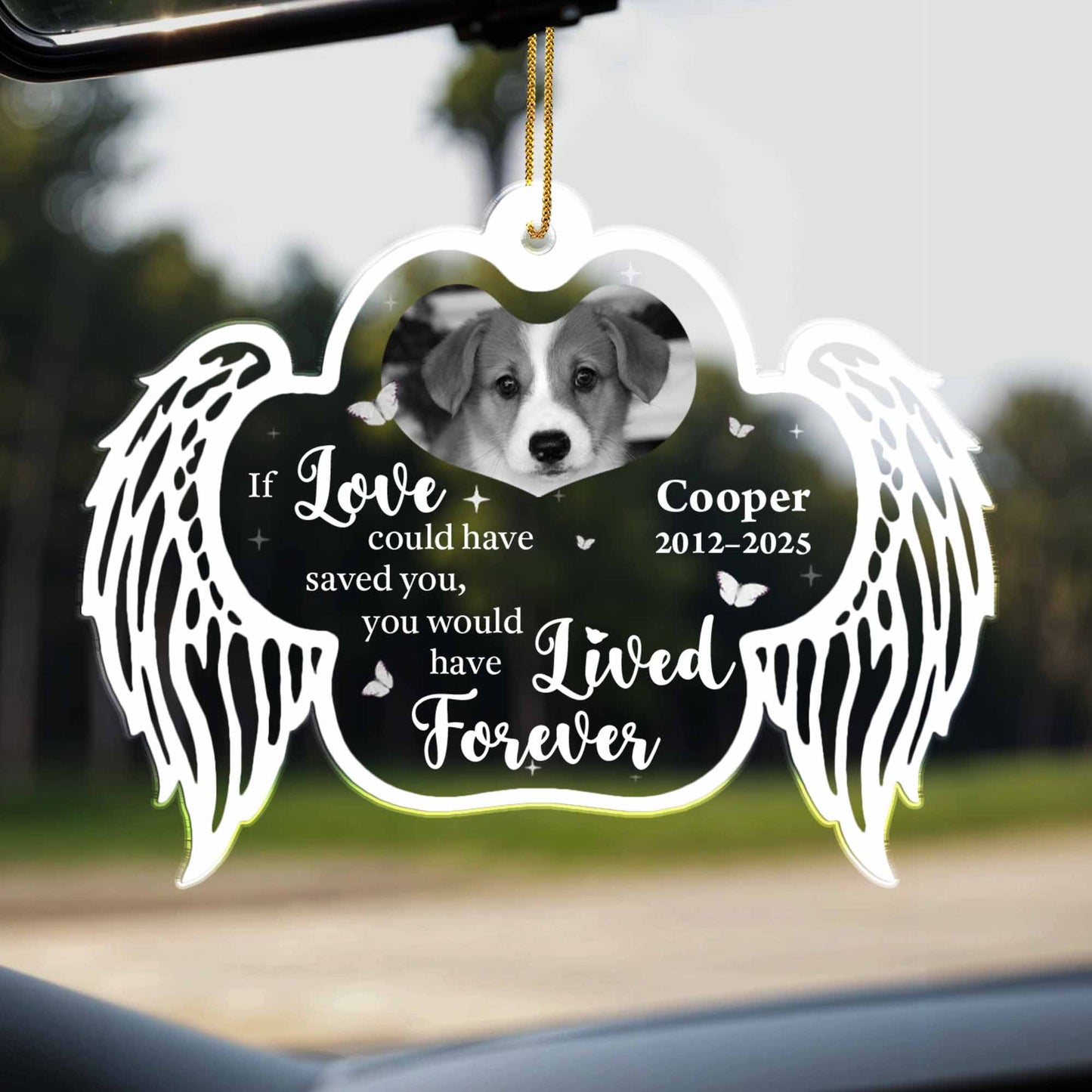 If Love Could Have Saved You, Memorial Angel Wings