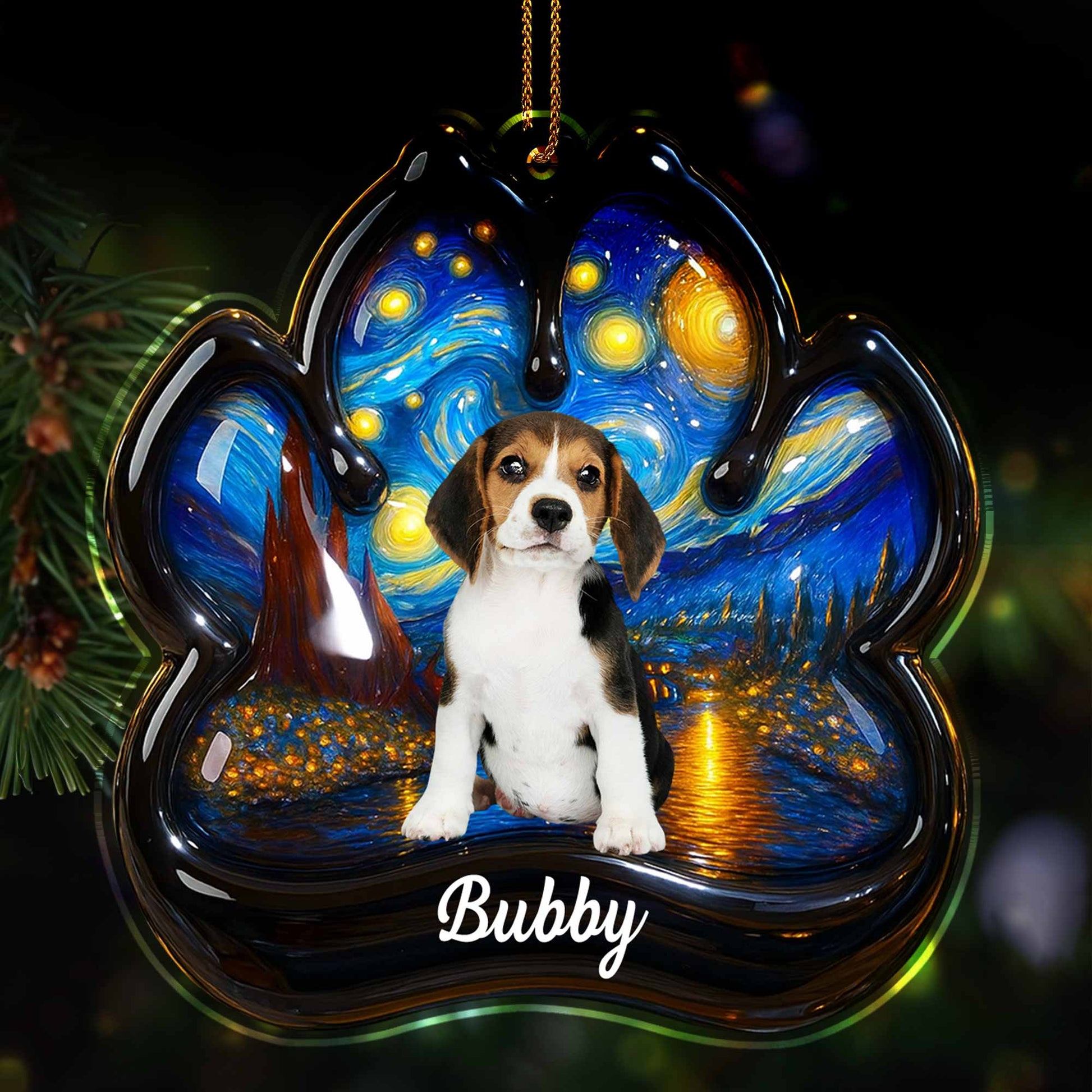 A Timeless Treasure With Starry Night Design