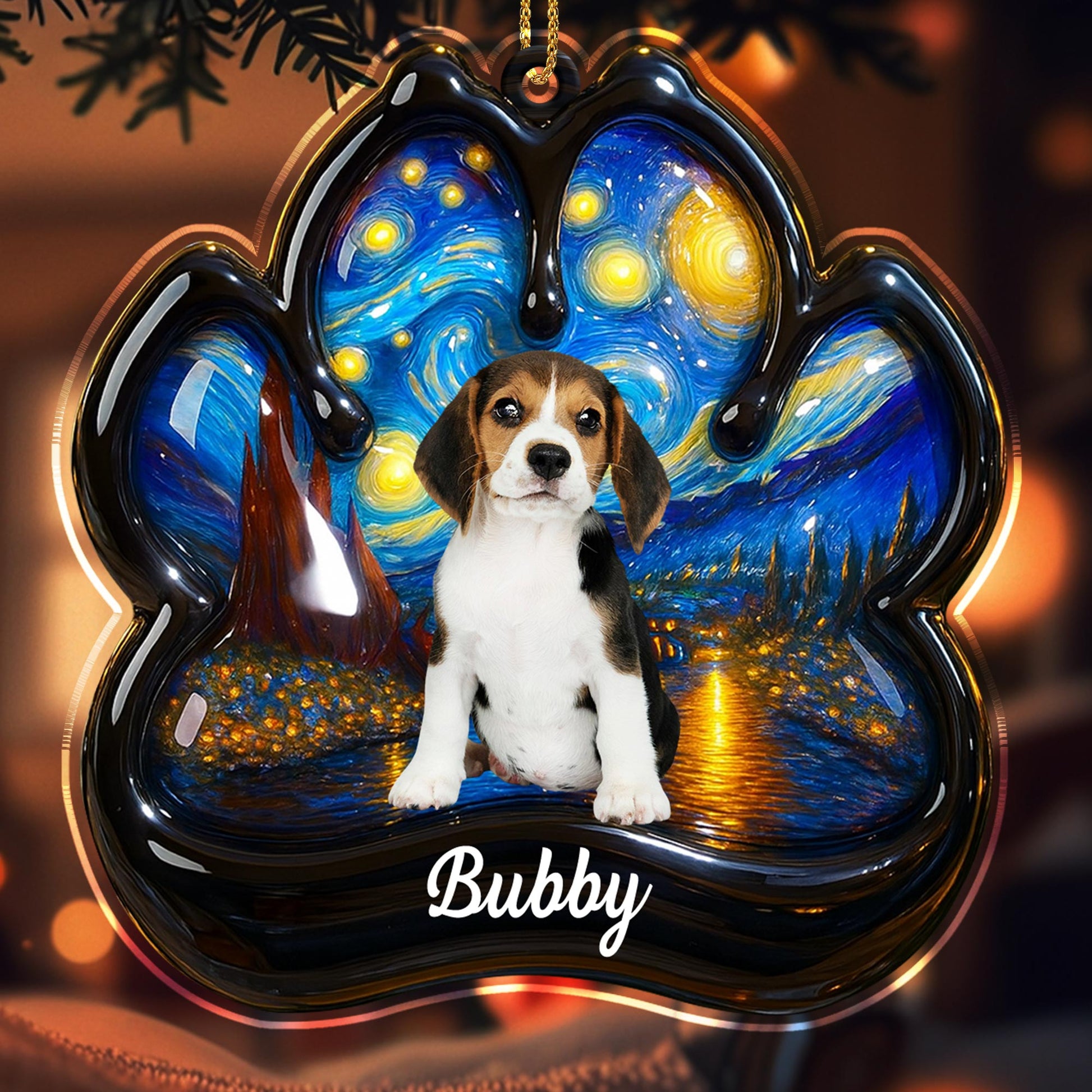 A Timeless Treasure With Starry Night Design