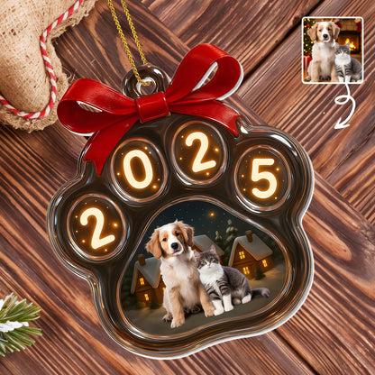 Celebrate Your Pets With This Lovable Dog and Cat Holiday Ornament