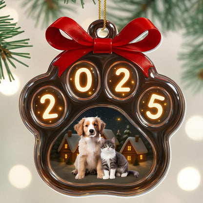 Celebrate Your Pets With This Lovable Dog and Cat Holiday Ornament