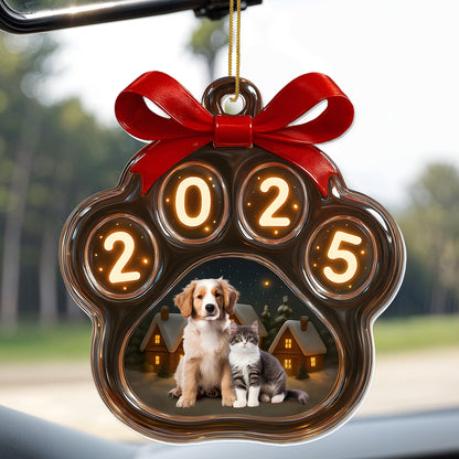 Celebrate Your Pets With This Lovable Dog and Cat Holiday Ornament